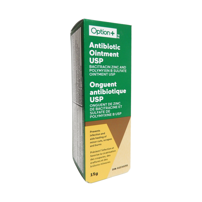 Option+ Antibiotic Ointment USP | 15 g