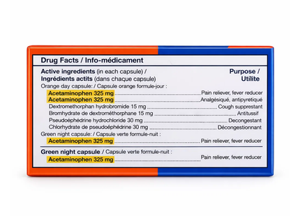 Option+ Cold & Flu Day + Night Formula | 16 + 8 Capsules