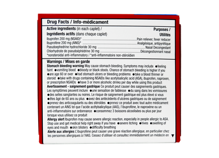 Option+ Cold + Sinus Relief | 72 Caplets