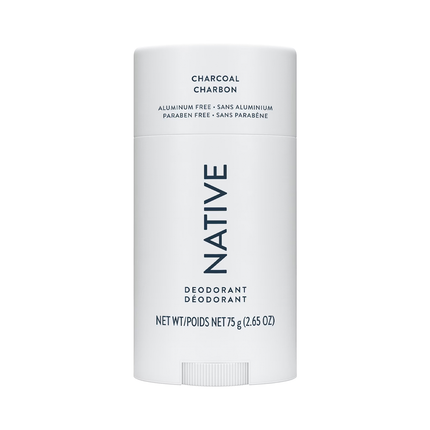 NATIVE - Déodorant sans aluminium, Charbon | 75 g