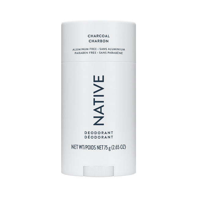 NATIVE - Aluminum Free Deodorant, Charcoal | 75 g