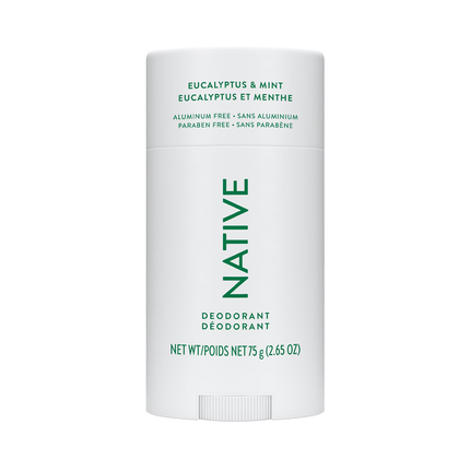 NATIVE - Déodorant sans aluminium, Eucalyptus & Menthe | 75 g