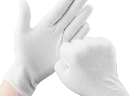 Option+ Cotton Gloves, Large | 1 Pair