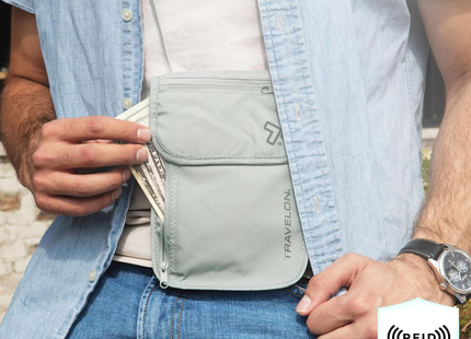 Travelon - RFID Blocking Undercover Neck Pouch