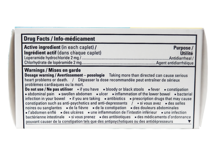 Option+ Diarrhea Relief USP 2 mg | 36 Caps