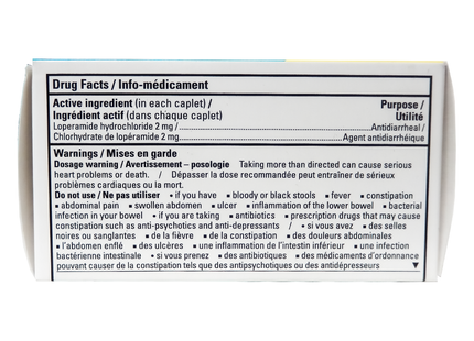 Option+ Diarrhea Relief 2mg | 100 Caplets