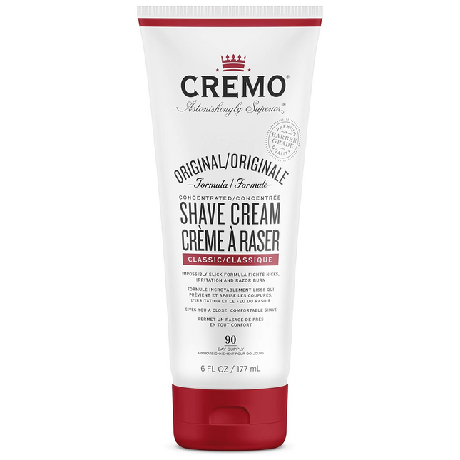 Cremo - Original Formula Concentrated Shave Cream, Classic | 177 mL