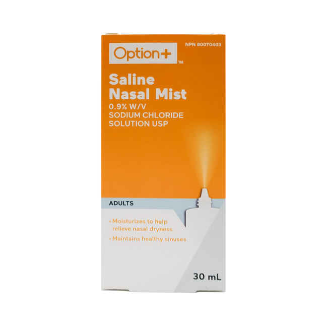 Option+ Saline Nasal Spray | 30 mL