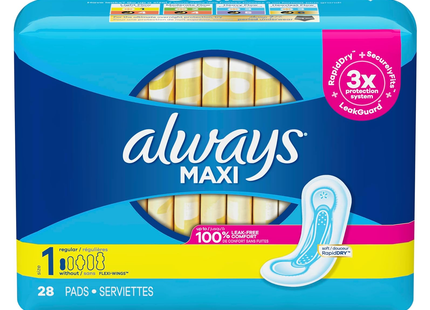 Always - Maxi Rapid Dry - Regular