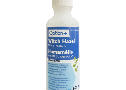 Option+ Hamamélis, Astringent | 500 ml
