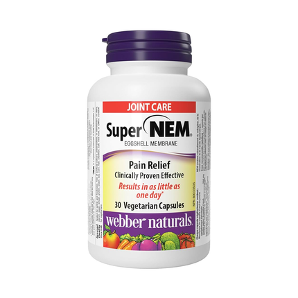 Webber Naturals - NEM 500 mg Natural Eggshell Membrane | 30 Capsules