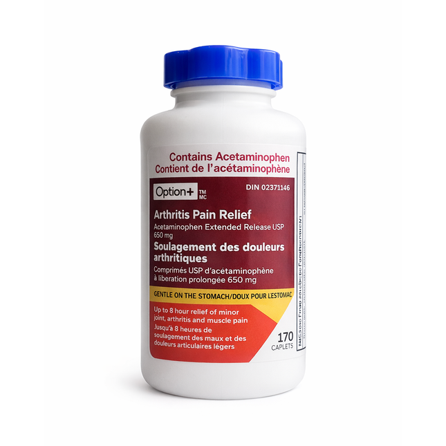 Option+ Arthritis Pain Relief | 170 Caplets