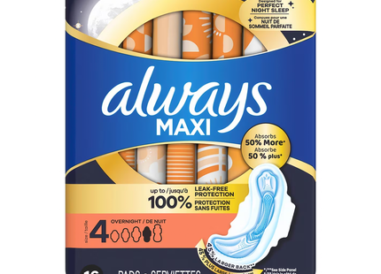 PROTECTIONS ALWAYS MAX TAILLE 4 O/NT 16
