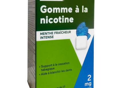 Option+ Gomme à la nicotine 2 mg, saveur menthe ultra rafraîchissante | 105 pièces