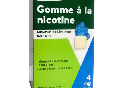 Option+ Gomme à la nicotine 4 mg, saveur menthe ultra rafraîchissante | 105 pièces