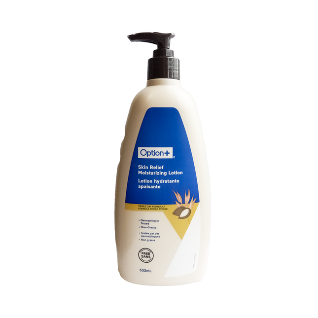 Option+ Skin Relief Moisturizing Lotion | 532 mL