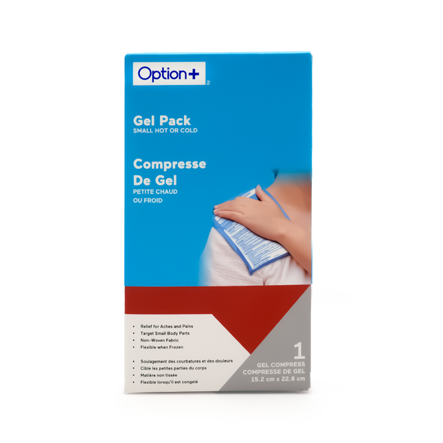 Option+ Hot or Cold Gel Pack | 1 Small Gel Compress