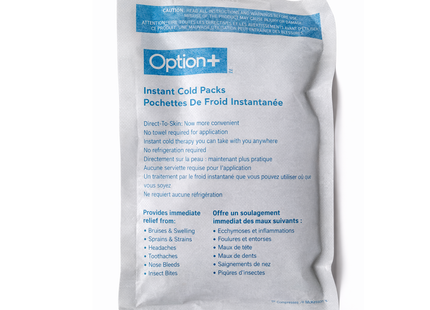Option+ Instant Cold Packs | 6 Pack