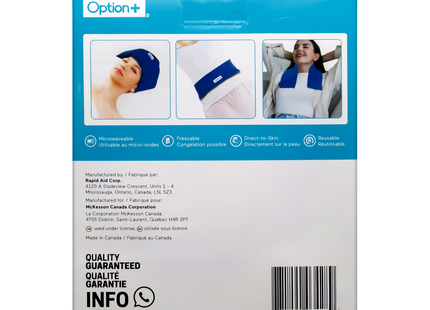 Option+ Therapy Oat Bag Hot and Cold | 1 Long Bag