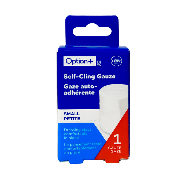 Option+ Small Self Cling Gauze 5 cm x 4.1 m | 1 Gauze