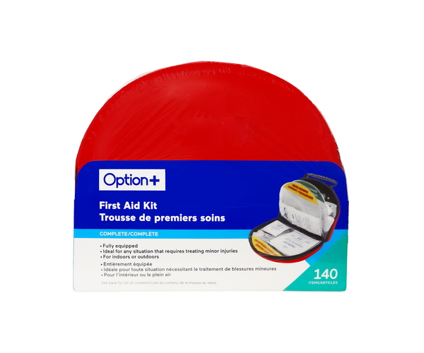 Option+ Complete First Aid Kit | 140 Items – White Cross E-Store