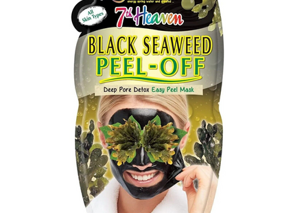 7th Heaven - Black Seaweed Deep Pore Detox - Easy Peel off Mask - for All Skin Types | 10 mL