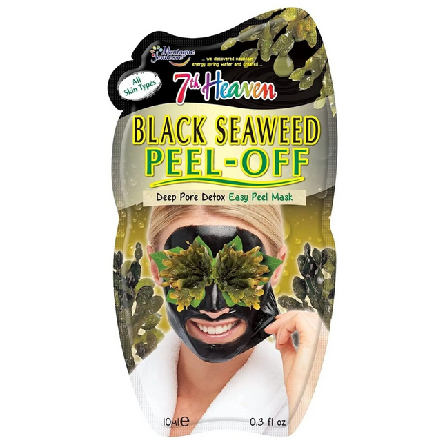 7th Heaven - Détox en profondeur des pores aux algues noires - Masque facile à décoller - pour tous les types de peau | 10 ml