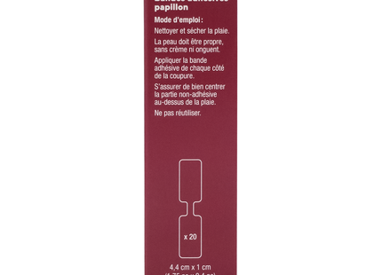Option+ Fermetures Papillon, Résistantes à l'Eau | 20 Fermetures