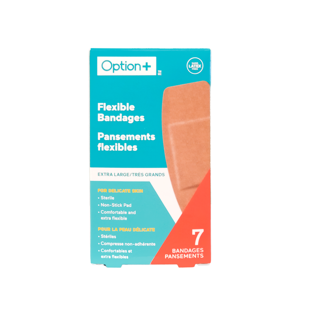 Option+ Flexible Bandages | 7 Bandages