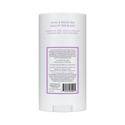 NATIVE - Déodorant sans aluminium, Lilas & Thé blanc | 75 g