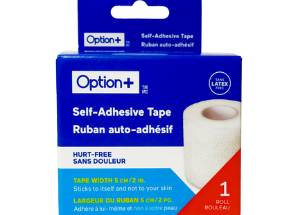 Option+ Self Adhesive Tape 5 cm x 5.9 cm | 1 Roll