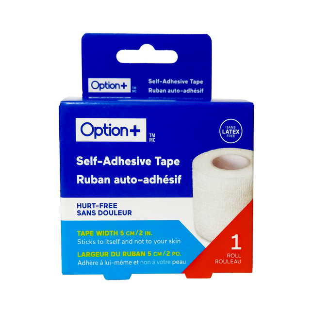 Option+ Self Adhesive Tape 5 cm x 5.9 cm | 1 Roll