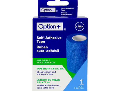 Option+ Self Adhesive Tape 7.6 cm x 4.6 m | 1 Roll