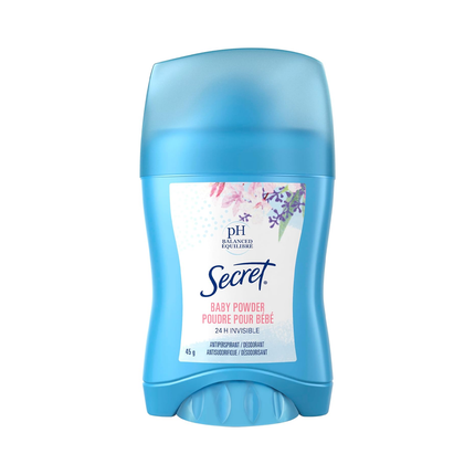 Secret - Antisudorifique en poudre pour bébé à pH équilibré | 45 g