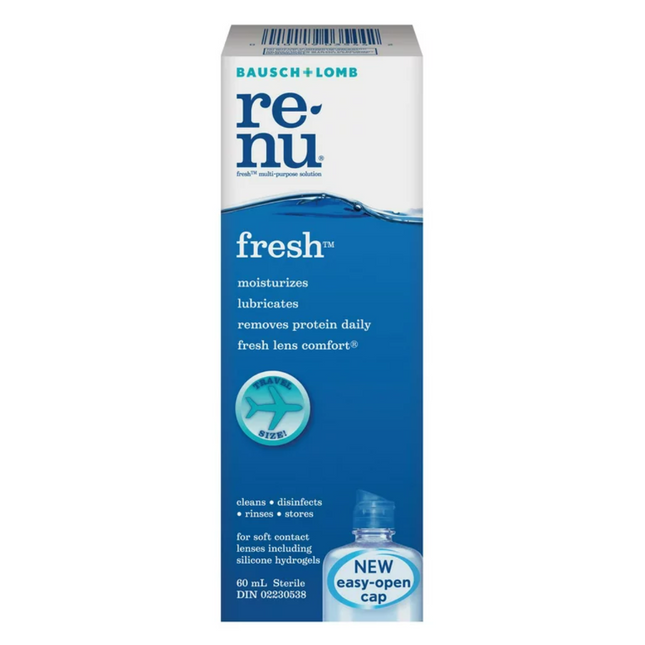 Bausch + Lomb - Re-Nu Fresh Multi-Purpose Contact Solution | 60 ml