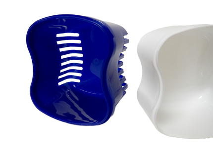 Option+ - Denture & Retainer Bath With Removable Basket