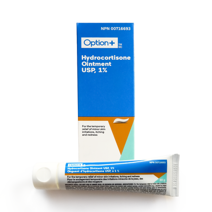 Option+ Hydrocortisone Ointment USP, 1% | 30 g