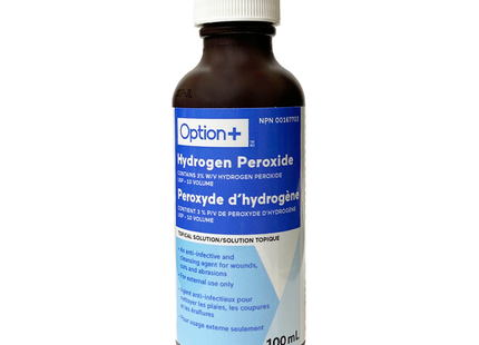 Option - Solution topique de peroxyde d'hydrogène | 100 ml