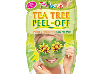 7th Heaven - Masque peel-off à l'arbre à thé pour zones T et peaux à problèmes | 10 ml