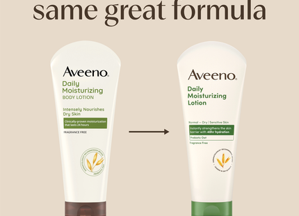 Aveeno - Lotion hydratante quotidienne pour peaux normales à sèches | 227 ml