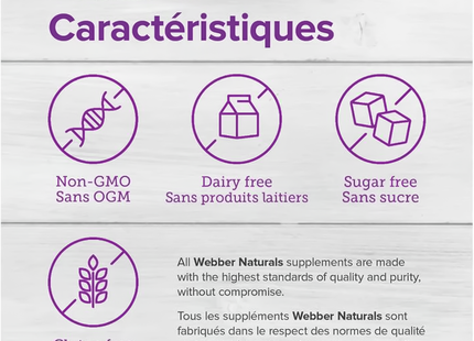 Webber Naturals - Prenatal Vitamins & Minerals | 100 Caplets