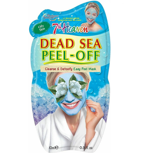 7th Heaven - Masque peel-off de la Mer Morte pour peaux normales et grasses | 10 ml
