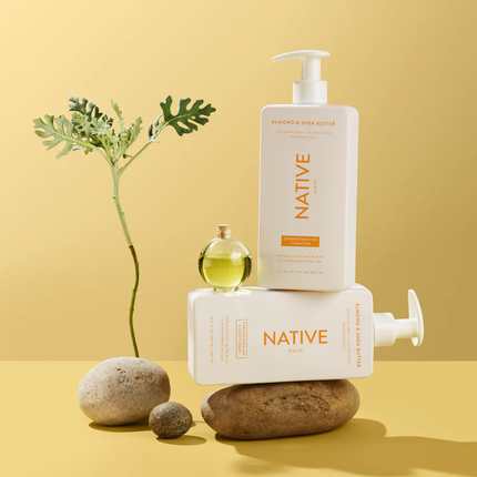 NATIVE - Hair Care Strengthening Conditioner, Almond & Shea Butter | 487 mL