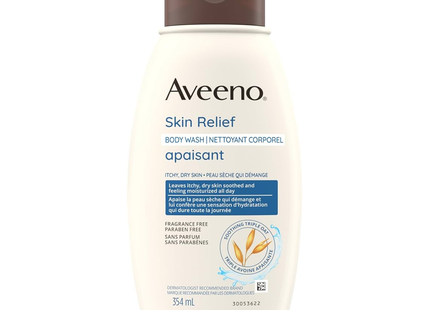 Aveeno - Nettoyant pour le corps pour soulager la peau - Sans parfum | 354 ml