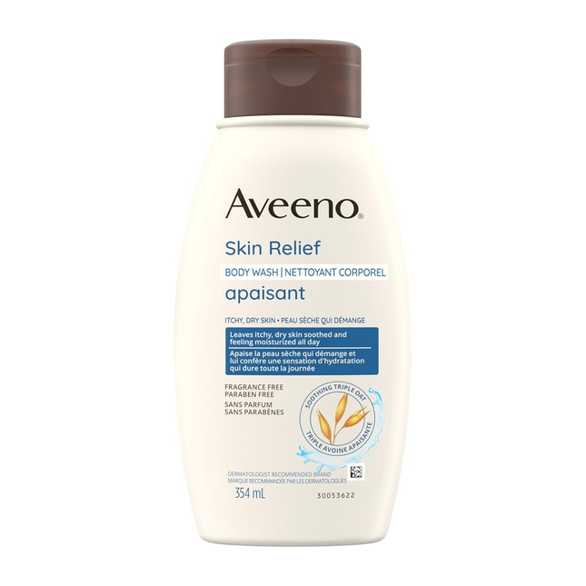 Aveeno - Nettoyant pour le corps pour soulager la peau - Sans parfum | 354 ml