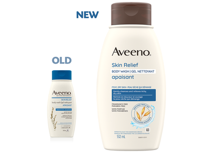 Aveeno - Skin Relief Body Wash - Fragrance Free | 354 mL