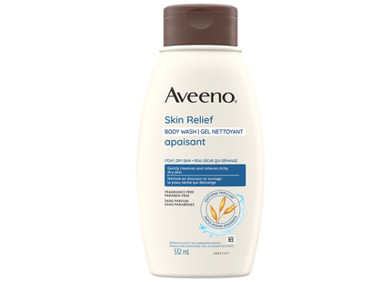 Aveeno - Skin Relief Body Wash - Fragrance Free | 354 mL