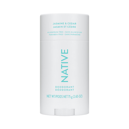 NATIVE - Déodorant sans aluminium, Jasmin & Cèdre | 75 g