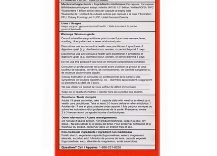 Option+ Probiotic Infantis 1 Billion CFU | 30 Veg Capsules