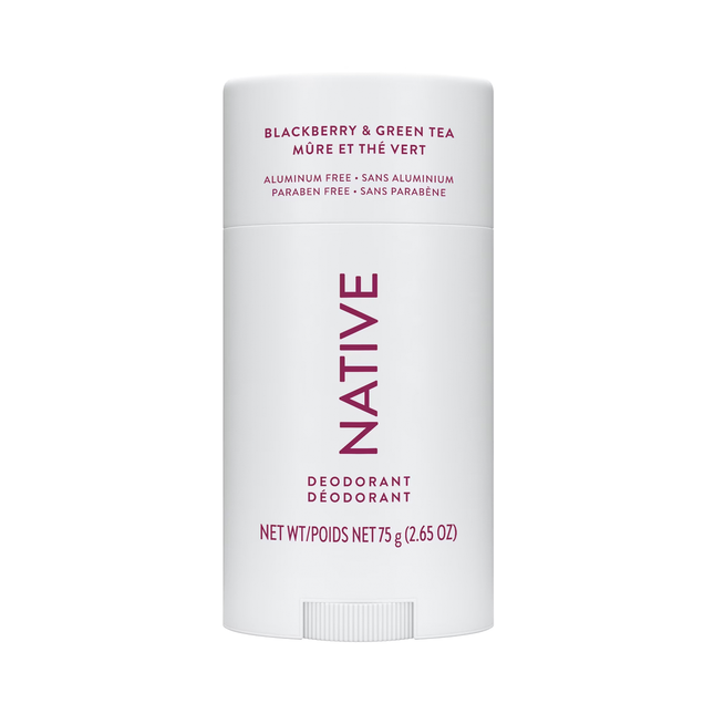 NATIVE - Aluminum Free Deodorant, Blackberry & Green Tea | 75 g